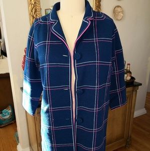 Vintage Lightweight Wool Sweater Coat